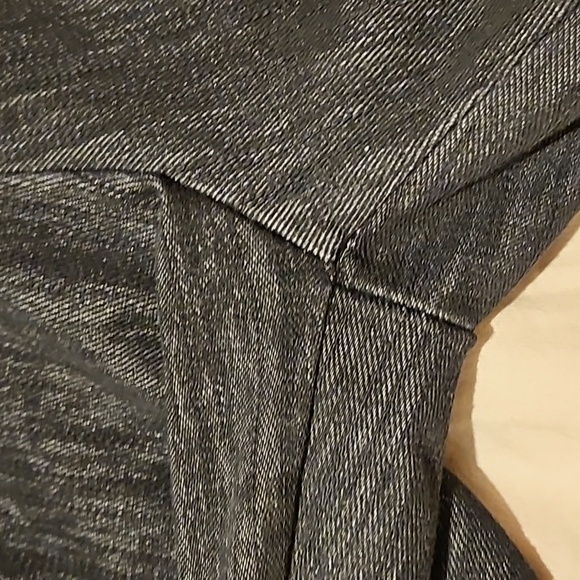 Denim Drawstring Women's Shorts - Picture 6 of 8